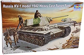 【中古】(未使用･未開封品)トランペッター 1/35 ソビエト軍 KV-1重戦車 1942 プラモデル