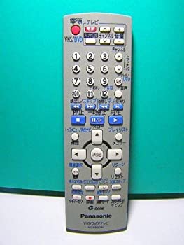 【中古】(非常に良い)パナソニック DVD VHSリモコン N2QAYB000007