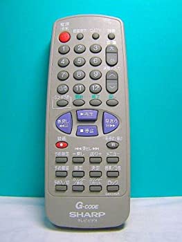 【中古】(非常に良い)シャープ テレビ・ビデオリモコン GA104SA｜お取り寄せ本舗 KOBACO