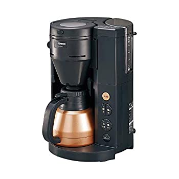 【中古】(人並み外れたに似つかわしい)象印 珈琲製造業者 全自動小銃 540ml/4杯用 コーヒー通 黒いこと EC-RS40-BA