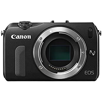 【中古】(非常に良い)Canon ミラーレス一眼カメラ EOS M ボディ ブラック EOSMBK-BODY