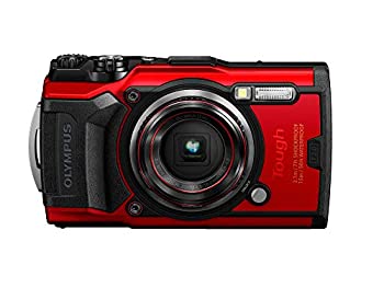 【中古】(人並み外れたに好いたらしい)Tough TG-6 赤いこと オリンパス