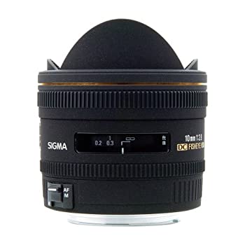 【中古】SIGMA 単興味の中心広角レンズ 10粍 F2.8 EX DC FISHEYE HSM ソニー用 対角線魚眼 APS-C専用 477622