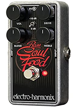 【中古】electro-harmonix エレクトロハーモニクス ベースエフェクター オーバードライブ Bass Soul Food Overdrive 【国内正規品】