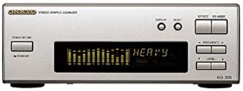 【中古】ONKYO INTEC205 グラフィックイコライザー EQ-205(S) オーディオ-コンポ用拡張ユニット