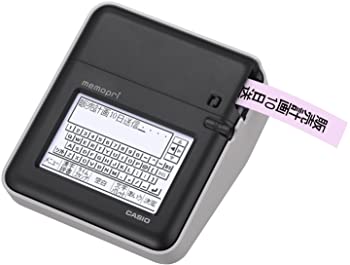 【中古】(非常に良い)カシオ ラベルライター メモプリ 手書き入力対応 ホワイト MEP-T10-WE