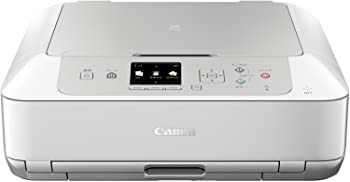 【中古】旧模範例 Canon インクジェット印刷工練りあわせる機 PIXUS MG6930 WH 白いこと