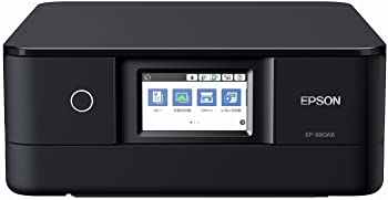 【中古】旧モデル エプソン プリンター A4 インクジェット 複合機 カラリオ EP-880AB ブラック(2017年モデル)