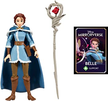 【中古】(未使用･未開封品)McFarlane Toys ディズニー ミラーバース 5インチ ベル アクションフィギュア アクセサリー付き｜お取り寄せ本舗 KOBACO