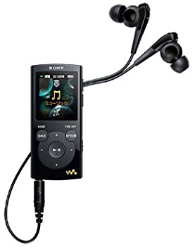【中古】(非常に良い)SONY ウォークマン Eシリーズ 2GB ブラック NW-E062/B