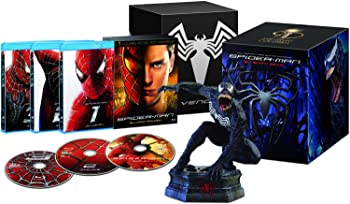 【中古】(非常に良い)コロンビア映画90周年記念『スパイダーマン』 VENOM フィギュア付きBOX(初回生産限定 3枚組) [Blu-ray] トビー・マグワイア｜お取り寄せ本舗 KOBACO