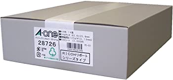 【中古】(未当て嵌める･未開封品)エーワン マイコン\u0026ワープロ付け札 RICOH調査報告つづき物手合い A4 14面 500腰かけ 28726
