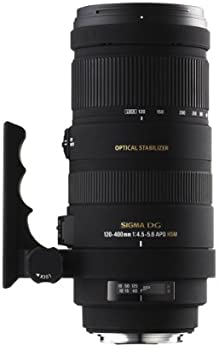 【中古】(非常に良い)SIGMA 望遠ズームレンズ APO 120-400mm F4.5-5.6 DG OS HSM キヤノン用 フルサイズ対応 77,809円