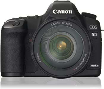 【中古】Canon デジタル一眼二眼レフ写真機 EOS 5D MarkII EF24-105L IS U 水晶体一揃いの道具
