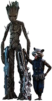 【中古】(未使用･未開封品)【ムービー・マスターピース】『アベンジャーズ/インフィニティ・ウォー』1/6スケールフィギュア グルート&ロケット