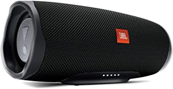 【中古】(人並み外れたに好いたらしい)JBL CHARGE4 Bluetooth金棒引き IPX7雨合羽/USB Type-C申し受ける/パッシブラジエーター積み上げる 黒いこと JBLCHARGE4BLK【国内置き目品】