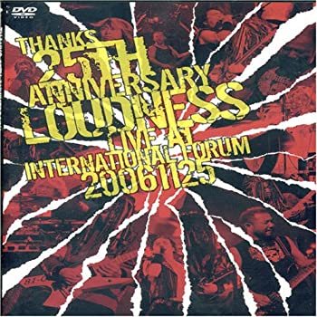【中古】THANKS 25TH ANNIVERSARY LOUDNESS LIVE 20061125 [DVD]