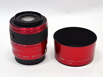 【中古】(非常に良い)Nikon 1 30-110mm f/3.8-5.6 VR Nikkorレンズ（レッド）