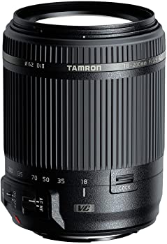 【中古】TAMRON 高倍率望遠レンズ 18-200粍 F3.5-6.3 DiII VC キヤノン用 APS-C専用 B018E カメラ用交換レンズ-カメラ・ビデオカメラ・光学機器-TV・オーディオ・カメラ