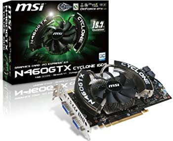 【中古】(非常に良い)MSI グラフィックボード for NVIDIA N460GTX Cyclone 1G OC/D5