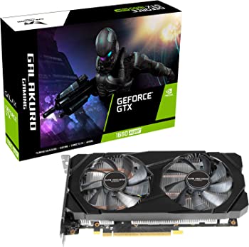 【中古】玄人志向 NVIDIA GeForce GTX 1660Super 搭載 グラフィックボード 6GB デュアルファン GALAKURO GAMINGシリーズ GG-GTX1660SP-E6GB/DF｜お取り寄せ本舗 KOBACO