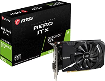 【中古】MSI GeForce GTX 1650 AERO ITX 4G OCV1 グラフィックスボード VD7301｜お取り寄せ本舗 KOBACO