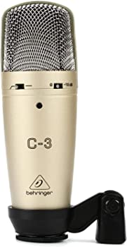 【中古】ベリンガー コンデンサーマイク ボーカル 楽器 指向性切り替え C-3|お取り寄せ本舗 KOBACO