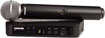 【中古】(未使用･未開封品)SHURE ボーカル ワイヤレスシステムセット BLX24J/PG58-JB 【国内正規品】