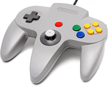 【中古】(非常に良い)コントローラーBros.グレー N64