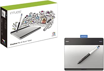 【中古】(人並み外れたに好いたらしい)ワコム 書き込み経口避妊薬 Intuos Pen \u0026 Touch 油画仕立て上げる用青写真 S大きさ CTH-480/S2