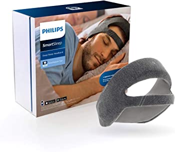 【中古】(非常に良い)フィリップス スマートスリープ SmartSleep ディープスリープヘッドバンド ホワイト HH1610/02
