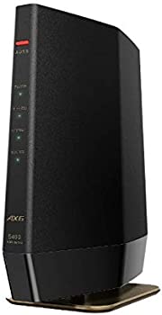 【中古】BUFFALO 無線LANルーター AirStation マットブラック WSR-5400AX6-MB