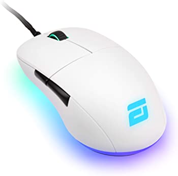 【中古】ENDGAME GEAR XM1 RGB ゲーミングマウス PMW3389検知器 RGB書き込み 50 - 16,000CPI 5名取り草 60M取り替えっこ 白いこと EGG-XM1RGB-WHT