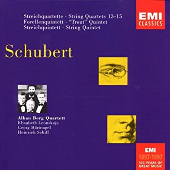 【中古】(未使用･未開封品)Schubert: String Quartets 13-15, "Trout" Quintet, String Quintet [CD]｜お取り寄せ本舗 KOBACO