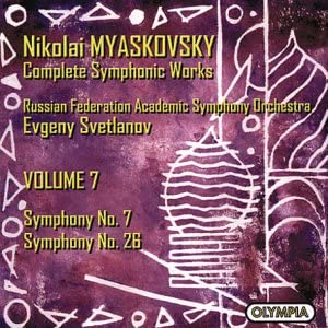 【中古】(非常に良い)Myaskovsky: Ctpe Symphonic V.7 [CD]