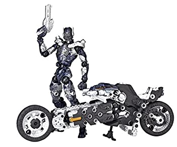 【中古】(未使用・未開封品)海洋堂 アッセンブルボーグ∞NEXUS ジャッカル&イェーガー ゴーストモーター (ABS&PVC塗装済みアクションフィギュア)