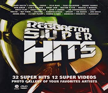 【中古】(非常に良い)Reggaeton Super Hits (Bonus Dvd) [CD]