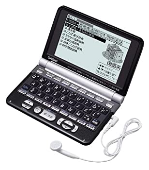 【中古】CASIO 電子辞書 Ex-word XD-ST6200BK ブラック (100コンテンツ 6ヶ国語音声機能 生活実用モデル バックライトつきスーパー高精細液晶 トリプル追|お取り寄せ本舗 KOBACO
