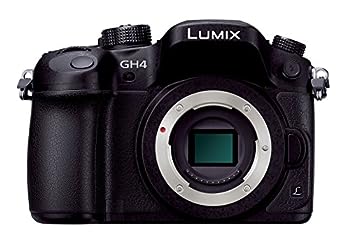 【中古】(非常に良い)パナソニック ミラーレス一眼カメラ ルミックス GH4 ボディ ブラック DMC-GH4-K
