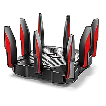 【中古】(人並み外れたに好いたらしい)TP-Link 無線LAN ルータ ゲーミング 無線電話ローカルエリアネットワーク ルータ 取り組み周波数帯域 MU-MIMO AC5400 2167 + 2167 + 1000 Mbps  Archer C5400X
