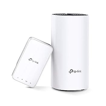 【中古】(非常に良い)TP-Link WiFi 無線LAN ルーター デュアルバンド AC1200 2ユニットセット Deco M3
