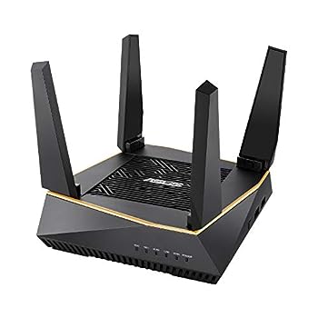 【中古】(非常に良い)ASUS 旧モデル ASUS WiFi 無線 ルーターRT-AX92U 【 メッシュ機能付 】【3階建 / 4LDK 】【PS5/Nintendo Switch/iPhone/android 対応】
