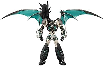 【中古】(非常に良い)ロボ道 原作版 真ゲッターロボ 真ゲッター1 threezeroアレンジ版 ブラック Ver. ABS&PVC&POM&亜鉛合金製 スカーフは布製 塗装済み可動フィギュア