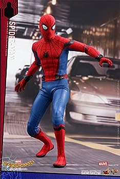 【中古】(非常に良い)【ムービー・マスターピース】 『スパイダーマン：ホームカミング』 １／６スケールフィギュア　スパイダーマン