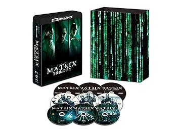 【中古】(非常に良い)マトリックス トリロジー (4K ULTRA HD & デジタル・リマスター ブルーレイ)(9枚組)[4K ULTRA HD + Blu-ray] キアヌ・リーブス