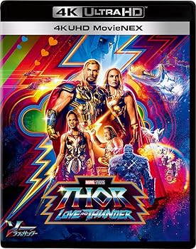 【中古】(未使用･未開封品)ソー：ラブ＆サンダー 4K UHD MovieNEX [4K ULTRA HD+3D+ブルーレイ+デジタルコピー+MovieNEXワールド] [Blu-ray] タイカ・ワイティティ