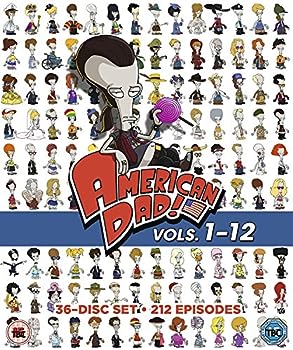 【中古】American Dad season 1-12 [DVD-PAL](Import)