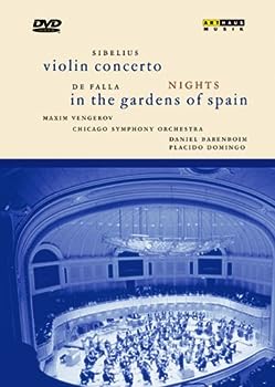 【中古】シベリウス:ヴァイオリン協奏曲ニ短調Op.47/ファリャ:交響的印象「スペインの庭の夜」 他 [DVD]｜お取り寄せ本舗 KOBACO