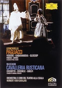 【中古】マスカーニ:歌劇《カヴァレリア・ルスティカーナ》/レオンカヴァルロ:歌劇《道化師》 [DVD]