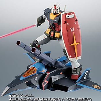 【中古】(非常に良い)ROBOT魂 〈SIDE MS〉 RX-78-2 ガンダム ＆ Gファイター ver. A.N.I.M.E.～リアルタイプカラー～『機動戦士ガンダム』(魂ネイション2018、魂ウェ｜お取り寄せ本舗 KOBACO